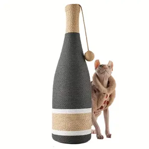 Vertical Cat Scratcher | Wine Bottle Design | Protect Your Sofa