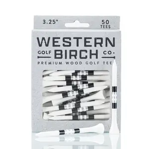 "Nighthawk" 3.25" Signature Striped Golf Tee