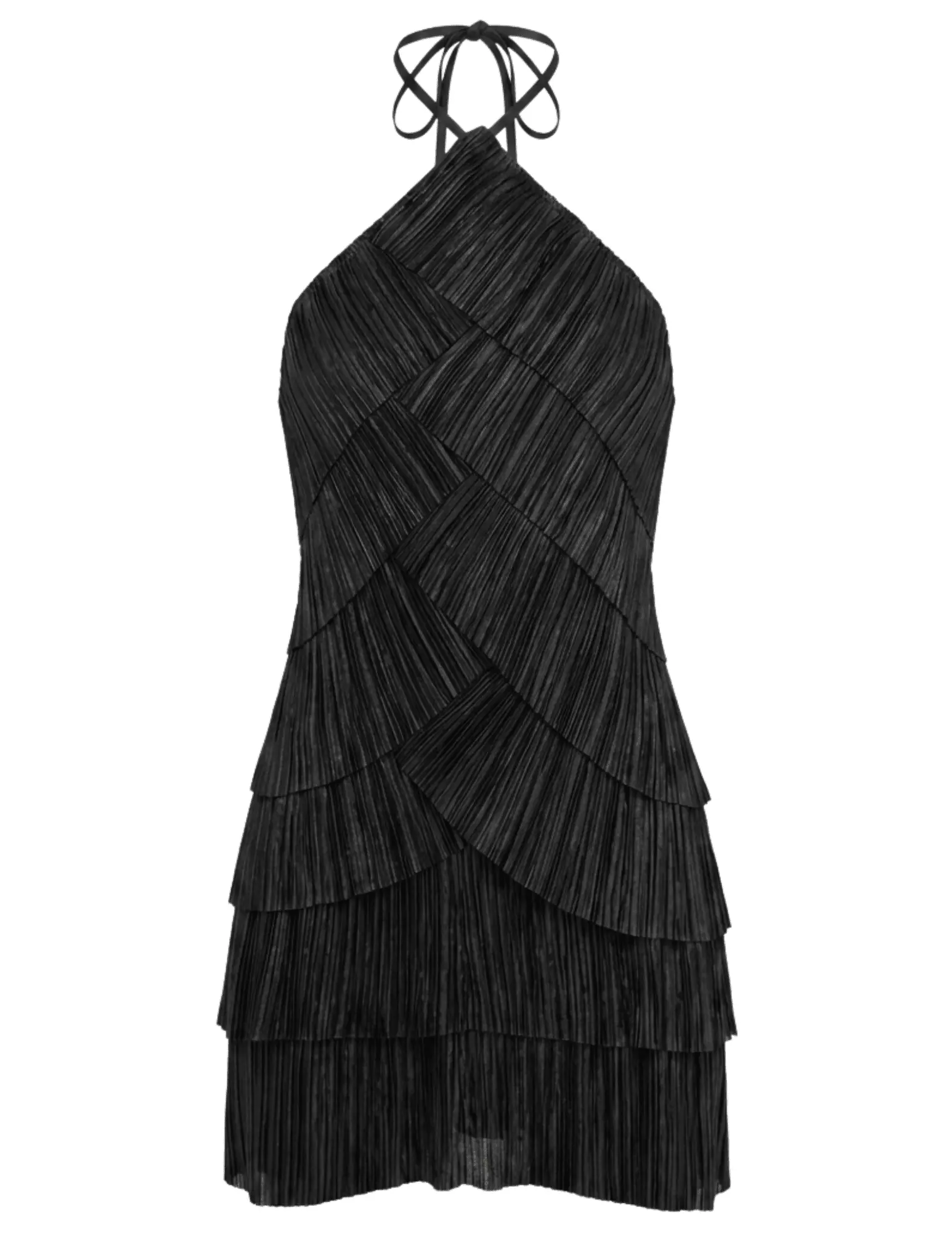 Cult Gaia Varsha Mini Dress in Black