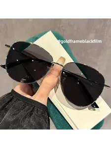 Pilot Aviator Sunglasses for Men Polarized Lightweight Large Frame Oversized Classic Retro Vintage Style Prescription Ready Glasses