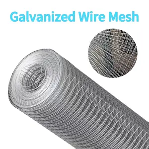 Galvanized Wire Mesh 11.8inch High x 118inch Long for Chicken Coops and Rabbit Habitats Durable Rust Resistant Pet Enclosure