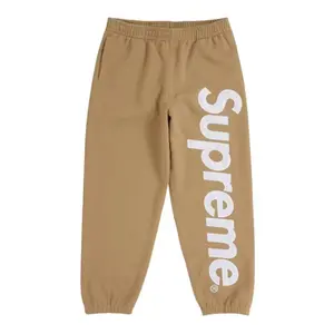 Supreme Satin Appliqué Sweatpant (FW25) Brown