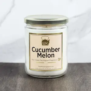 Cucumber Melon Scented Tea Candle