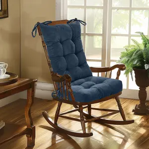 Aimi U Patio Chair Cushion For Outdoor Indoor Seat/Back Chair Cushion Tufted Pillow With Straps All-Weather Replacement Cushion Patio Furniture Cushion Outdoor Furniture Soft and Supportive Cushion Cushion Set Cushions