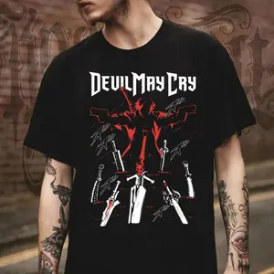 Devil May Cry Dante Shirt, Devil May Cry Anime Sweatshirt, Hoodie