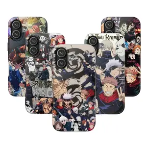 Jujutsu Kaisen Anime Phone Case Compatible with iPhone 17, 16, 15, 14, 13, 12, 11, X & Galaxy