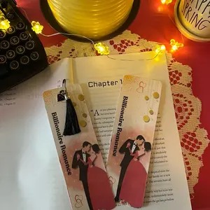 Handcrafted bookmark with tassel and charm