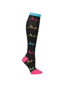 Women's Mild Compression Socks, Regular Calf - EKG Comfort Comfortable