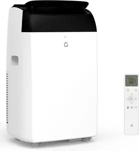 14,000 BTU Portable Air Conditioners - Smart AC Units Cold with Drainage-free 48db Quiet Cooling within 750 sq.ft, Remote Control 24H Timer/Dehumidifier/Fan Modes for Bedroom Room Indoor