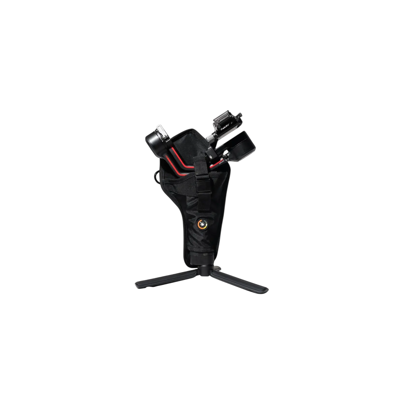 A.S.H Gimbal Holster for DJI Ronin RS3 & RS4 Models Premium Hands-Free Carry with Belt Clips & D-Rings for Enhanced Security and Stability