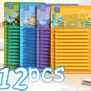 Powerful Drain Cleaner Stick, Effective Cleaning Tool, Bathtub Cleaner, Sewer Cleaner, Non-Electric Odor Removal, Drain Clog Remover, for Kitchen Bathroom Toilet Living Room