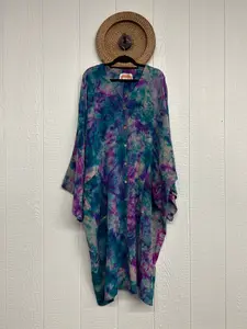 Crepe Sari Gaia Duster Dress 0426 051