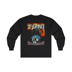 Toni Morrison Literary Giant Longsleeve Crewneck book gift