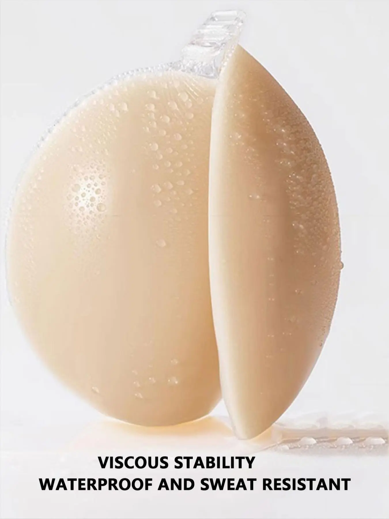 Silicone Invisible Adhesive Bra, Strapless Supportive Design Breast Pads, Women's Lingerie for Wedding Party, Womenswear, Shapedly Bra