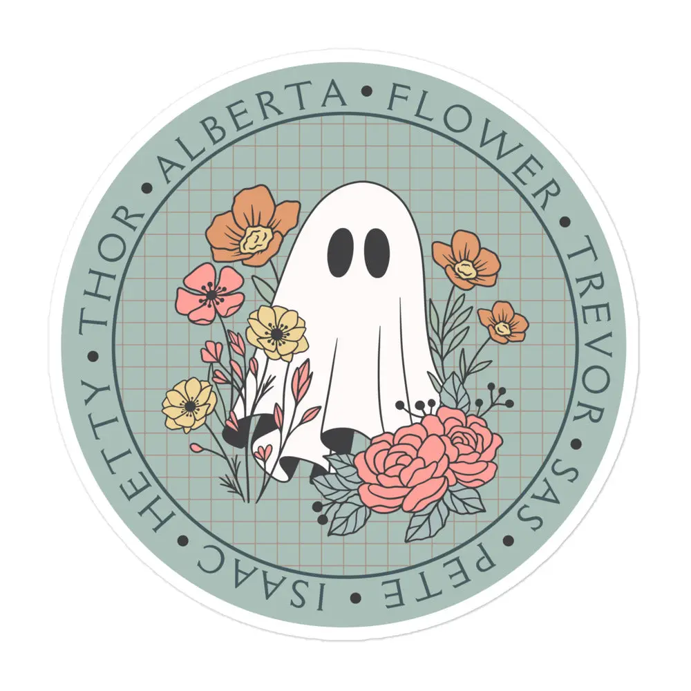 Ghosts Sticker Ghosts US Boho Groovy | Ghosts CBS Merch