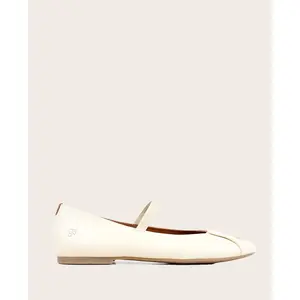 GENTLE SOULS -  Walden Leather Pleated Toe Mary Jane Flat