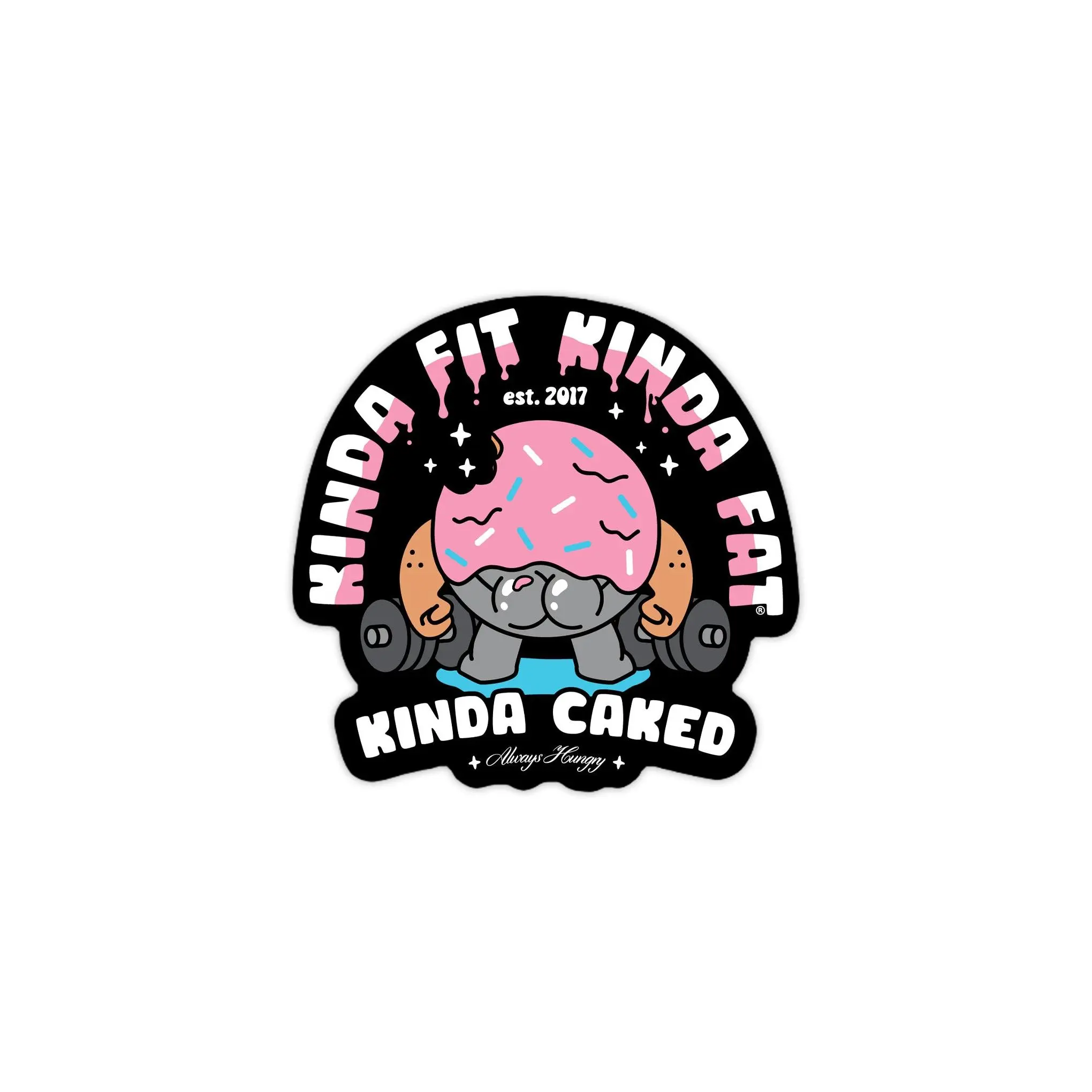Kinda Caked Vinyl Sticker