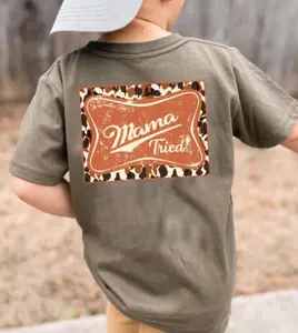 Youth & Adult Mama Tried shirt, toddler boy clothing, #southernhyde clothes, country boy clothes, family tee, baby western shirt
