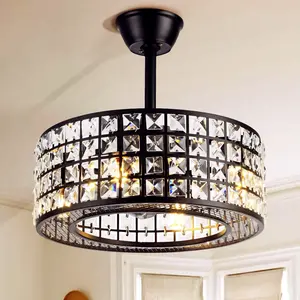 Round American Simple Fan Chandelier
