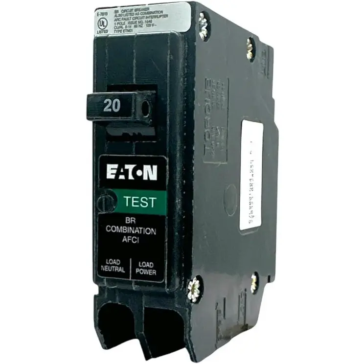 Eaton BR BRP120AF 20A Single-Pole 120V AFCI Circuit Breaker