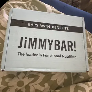 JiMMYBAR! Protein Variety Pack - 20g Protein, Creatine, Collagen, Caffeine, Omega-3s, MCT Oil for Brain Health - Real Peanuts, Chocolate, Strawberry, Vanilla Snack/Meal
