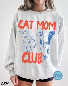 Cat Mom Sweatshirt, Cat Mama Shirt, Funny Cat Sweatshirt, Cat Mom Gift, Gift For Cat Mom, Funny Cat Shirt, Cat Lover, Fur Mama Sweatshirt