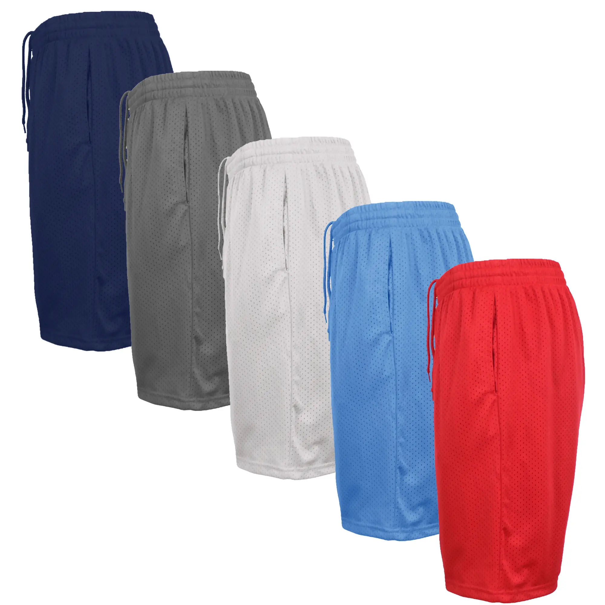 (Open Mesh)Navy-Charcoal-White-Blue-Red