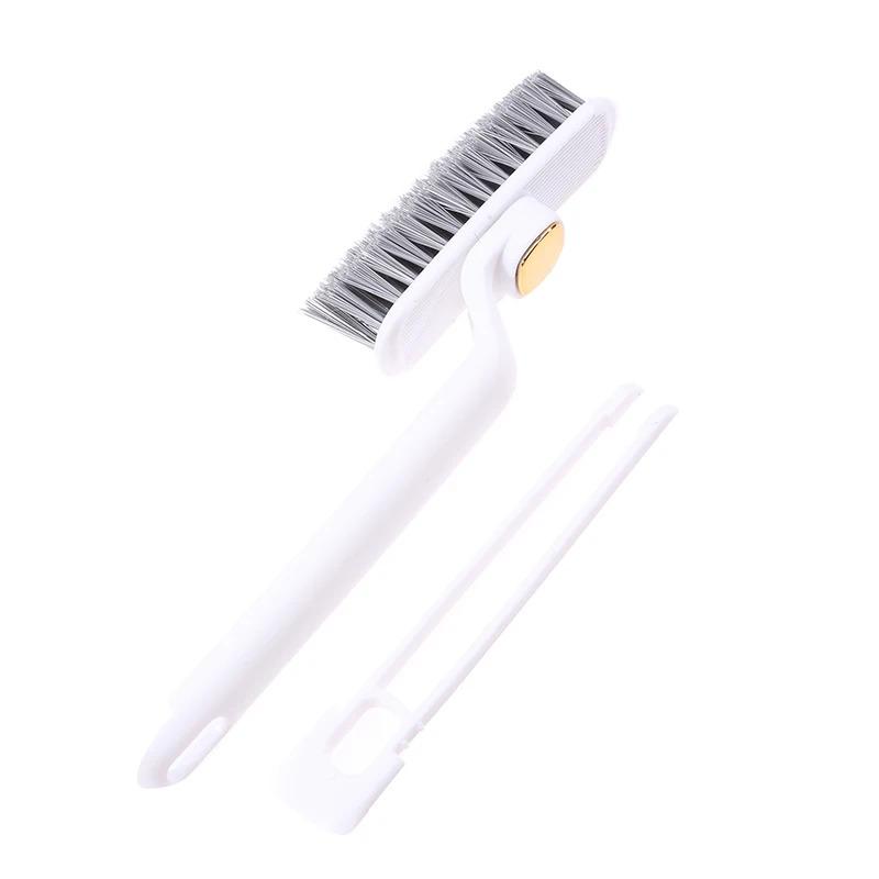 Multi-Function Rotating Crevice Cleaning Brush Hand-held 360° Rotating Corners Cleaning Tool for Bathroom Kitchens Tile Floors Multi-Function Rotating Crevice Cleaning Brush Hand-held 360° Rotating Corners Cleaning Tool for Bathroom Kitchens Tile Floors