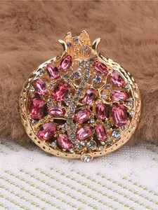 Luxury Pomegranate Brooch, Enhance The Charm and Temperament of The Exquisite Pin