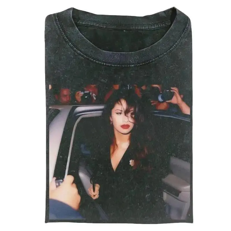 Retro Diva Energy Selena Quintanilla T-shirt, Music Band Tshirt, Vintage 90s Country Music Tees, Graphic Tee, Unisex Top Womenswear Cotton Streetwear