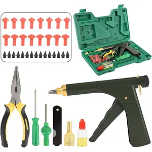 Ultimate Motorcycle Tire Repair Kit - Fix A Flat with Tire Plugs, Tire Patch Kit & Tire Plug Kit for Quick Roadside Repairs