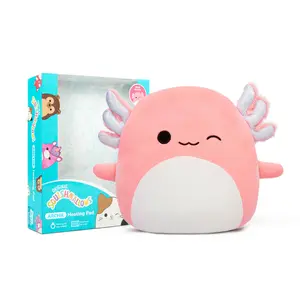 Squishmallows Archie the Axolotl Heating Pad - Microwavable Plush for Cramps & Stress Relief - Cute Lavender Scented - Valentine’s Gift for Friends
