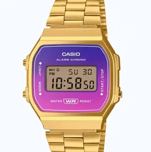 new Casio Vintage gold retro multicolor unisex watch