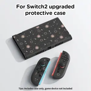 TPU protective case Cover for Switch NS2 (2025), Switch NS2 Console game accessory, removable design, can be inserted into the base with the case on, printed protective case, scratch-resistant, drop-resistant, 2025 new model, available in multiple colors