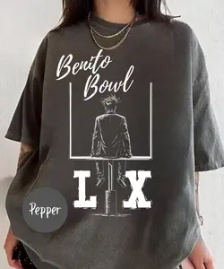 Bad Benito Bowl Vintage T-Shirt , Cool Music Artist Graphic Tee , Game Day Fan Gift , Unisex Fit Design , Casual Wear , Trending