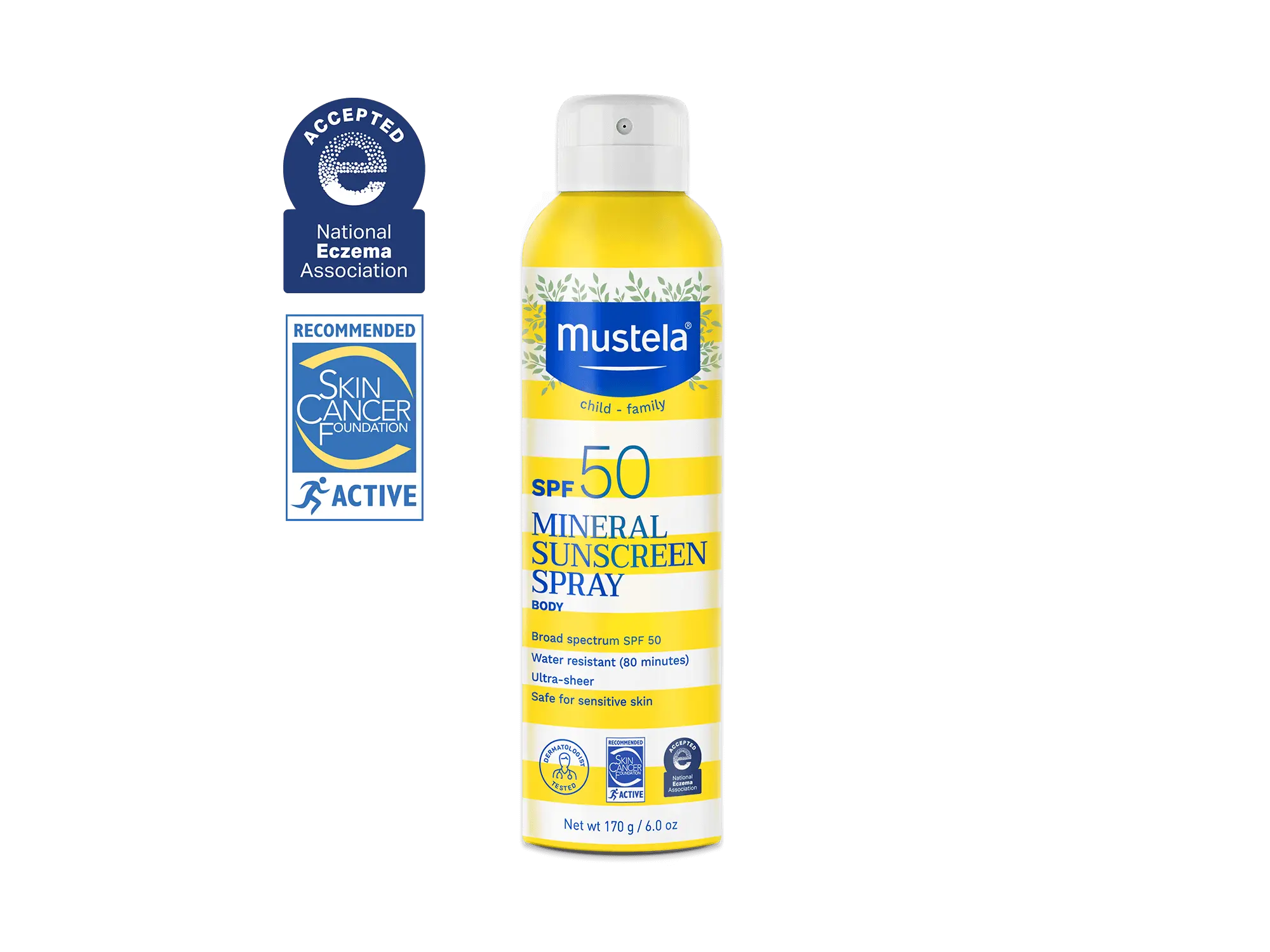 SPF 50 mineral sunscreen set