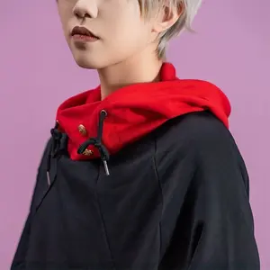 Anime Jujutsu Gojo Satoru Itadori Yuji Cosplay Costume Adult Unisex Pullover Coat Casual Hoodie Jacket Hoodie High Neck Jacket