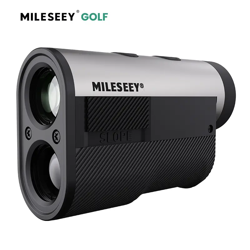 Mileseey GPF12 Compact Laser Golf Rangefinder with 660Yd Range, Slope Switch, Magnetic Mount, 6x Magnification, Flag Lock with Vibration, USB-C Rechargeable Lithium Battery, Golf Equipment