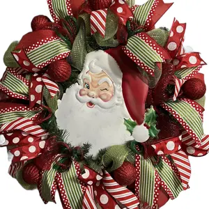 Santa Wreath