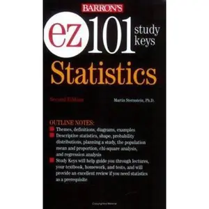 USED-EZ-101 Statistics (EZ-101 Study Keys) by Mr. Martin Sternstein Ph.D. (Paperback)