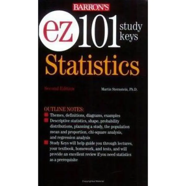 USED-EZ-101 Statistics (EZ-101 Study Keys) by Mr. Martin Sternstein Ph.D. (Paperback)