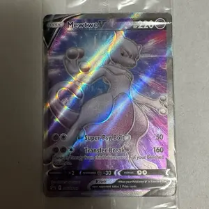 MewtwoV SWSH229 black star promo from the Sword & Shield Pokemon Go set!! Still SEALED!!