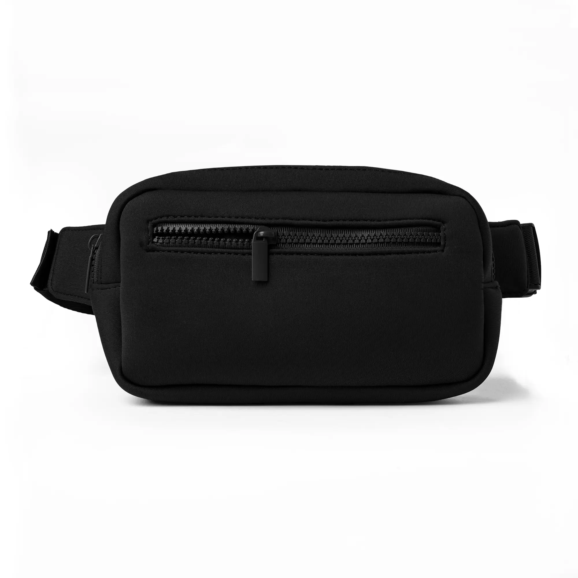 onNomadic Small Everyday Neoprene Fanny Pack - Water-Resistant, 1.87 L Capacity, Adjustable Strap, Brown and Black