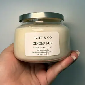 Ginger Pop Candle