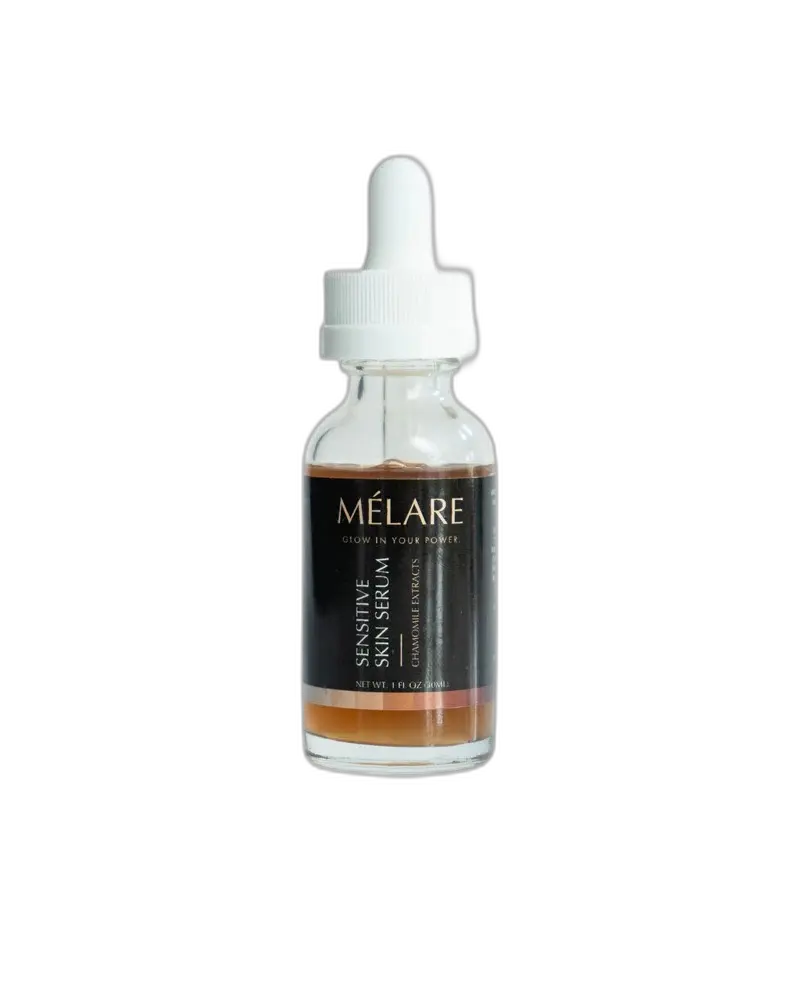 MÉLARE Sensitive Skin Serum | Calming Facial Serum with Chamomile & Calendula | Lightweight Hydrating Serum for Sensitive Skin | 1 fl oz (30ml)