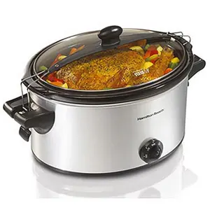 Hamilton Beach 33262 6 QT- Stay Or Go Slow Cooker