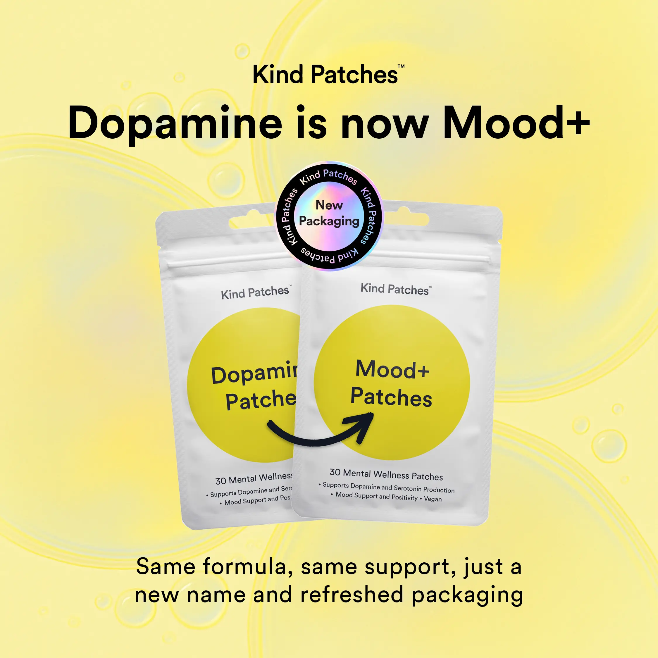 Kind Patches: Mood+ Patches: 30 Mental Wellness Patches: Supports Serotonin Production, Mood Support and Positivity, Vegan Kind Patches: Mood+ Patches: 30 Mental Wellness Patches: Supports Serotonin Production, Mood Support and Positivity, Vegan