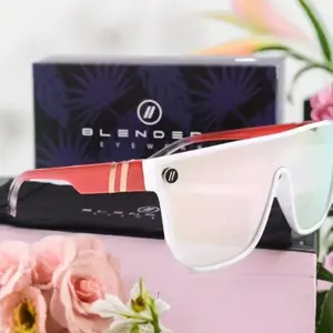 European and American 68009 Fashion Sports, Cross-borderLargeFrameColorfulSunglasses,