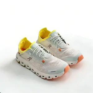 Step Into Vibrant Comfort Cloud Running Shoes, Breathable Mesh Colorful Athletic Sneakers for Men & Women