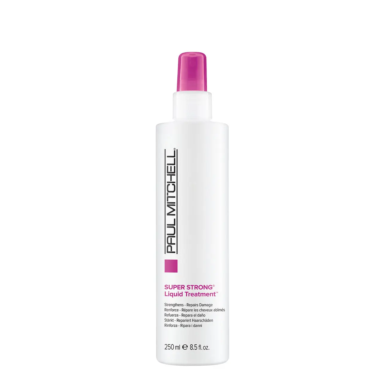 Paul Mitchell Super Strong Liquid Treatment 8.5oz - Leave-In Formula for Damaged Hair Repair & Strengthener with Marine Extracts & Vegetable Proteins Organic Argan Oil Smooth Remedy Haircare Thickening Mist Thickening Essentials Duo